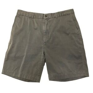 Caribbean Blues Mens Gray‎ Casual Chino Shorts Size 36 Comfortable Relaxed